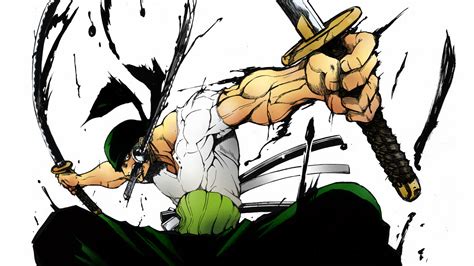 One Piece Zoro With Swords Hd Anime Wallpapers Hd Wallpapers Id 38102