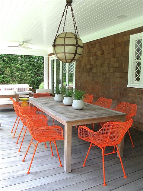 For unmatched ease of ownership and care, you can count on a variety of beautiful outdoor table and chairs options from design warehouse. Painting our Outdoor Dining Chairs | Outdoor dining chairs ...