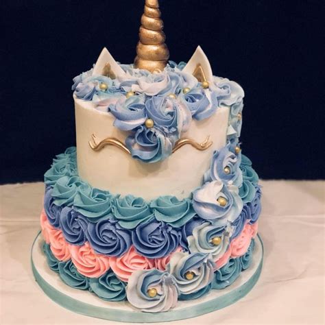 Buttercream Pastel Unicorn Cake By Tiffanys Sweets N Treats Cake Unicorn Cake New Cake