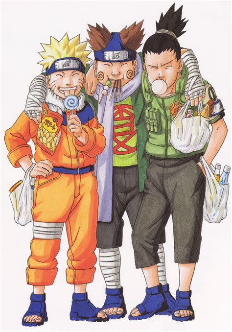 Naruto Choji And Shikamaru Naruto Uzumaki Shippuden Naruto Kakashi Anime Naruto Manga Anime