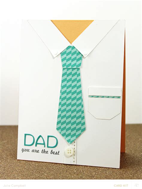 Now you are ready to give it to dad for father's. Stamped in His image: Father's Day {Shirt & Tie} Card ...