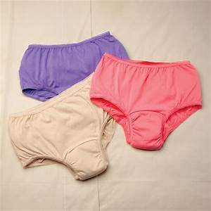 Women S 20 Oz Incontinence Briefs Assorted 3 Pack