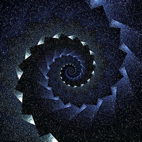Infinity Tunnel Spiral Milky Way Milky Way Art Images Digital Art