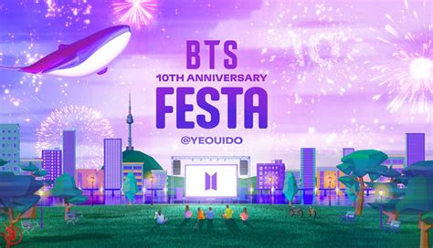 Join BTS Th Anniversary Festa Celebration Events KPOPPOST