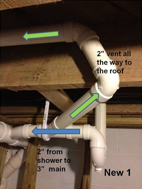 You can print this bathroom plumbing diagram out and follow along with the rest of this article. plumbing vent code - Google Search | Build It | Pinterest ...
