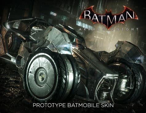 Batman Arkham Knight Prototype Batmobile Skin Pc