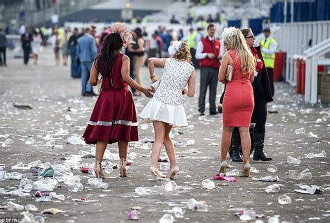Ladies Day At Aintree Draws To A Very Raucous Close Daily Mail Online