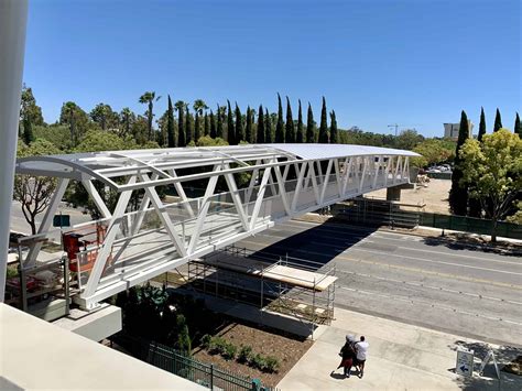 Photos Latest Progress On Pedestrian Bridge At Newly Opened Pixar Pals