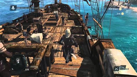 Assassins Creed Black Flag Caribbean Open World Gameplay Trailer