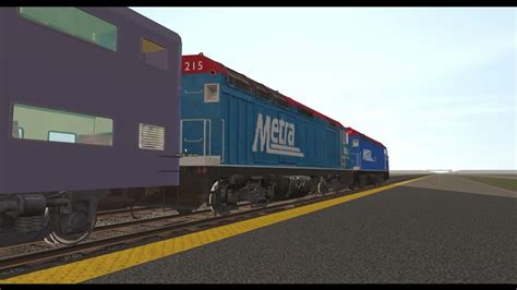 Trainz Version Metra And Amtrak Railfanning In Belmont Illinois At