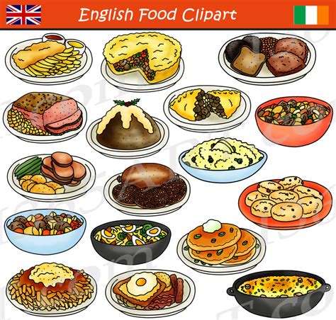 Early versions contained meat such as beef or mutton. British Food Clipart - English and Irish Food Download ...