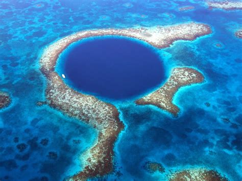 Scuba Diving The Blue Hole In Belize