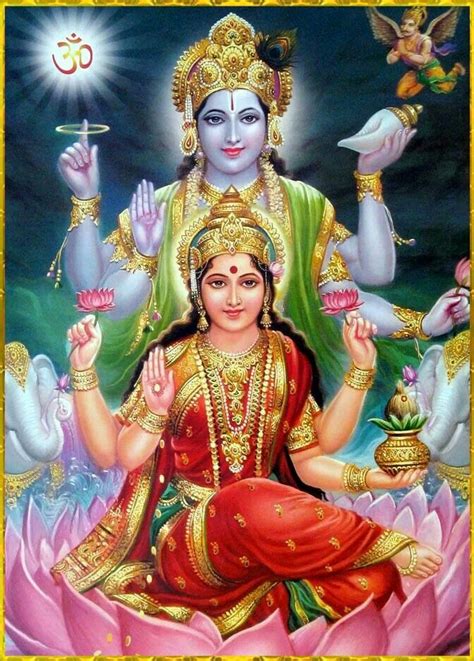 God Vishnu And Laxmi 672x938 Download Hd Wallpaper Wallpapertip