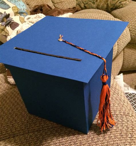 DIY Graduation Card Box Graduation Card Boxes Unique Cards Diy Graduation Gifts