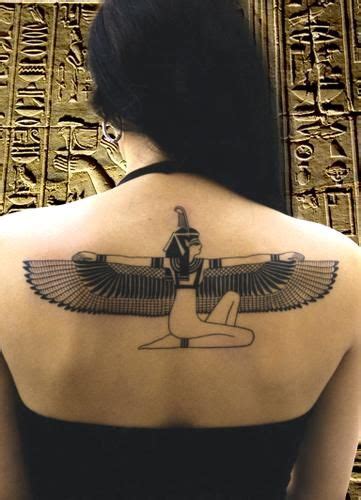 Maat Black And Grey Egyptian Theme Tatuagem Tatoo E Tatuagens Geométricas