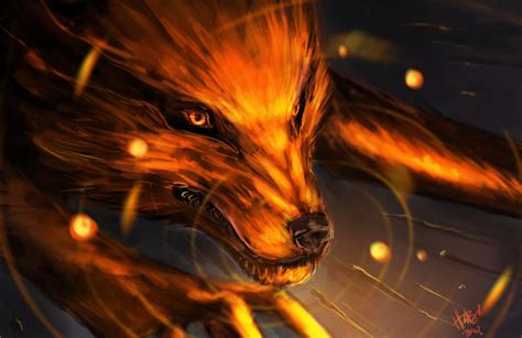 Kurama By Lllannah On Deviantart