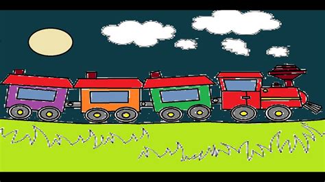 Drachen ausmalbilder malvorlage dinosaurier kreative ideen für kinder kinderladen malbuch für erwachsene bilder zum ausmalen. Zug Mahlvorlage Für Kinder - Ben der Zug | Finger Familie | Reime für Kinder | Deutsch ... - Bei ...