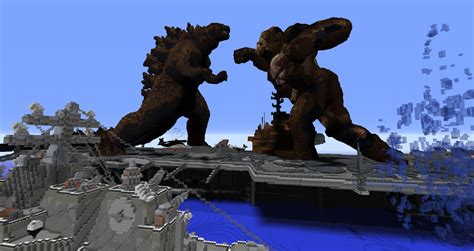 Godzilla Vs Kong Minecraft Map