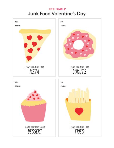 Additionally, these templates will give you inspiration to design. Printable Valentine's Day Cards | Real Simple
