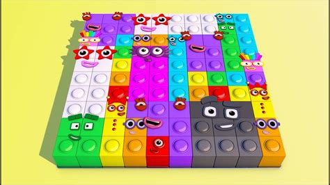 Numberblocks 100 Popit Youtube