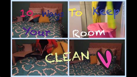 10 Ways To Keep Your Room Clean ♡ Lexys Land Youtube