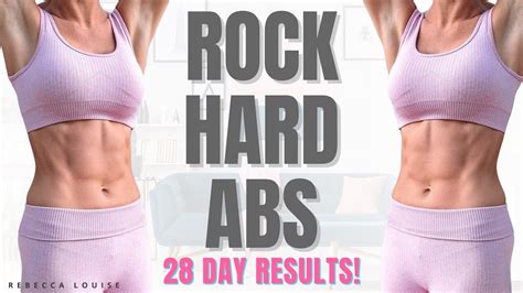 ROCK HARD ABS SLIM WAIST Workout Days RESULTS YouTube