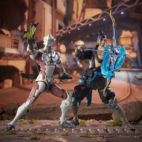 Overwatch Ultimates Series Hanzo And Genji Dual Pack 6 Inch Action