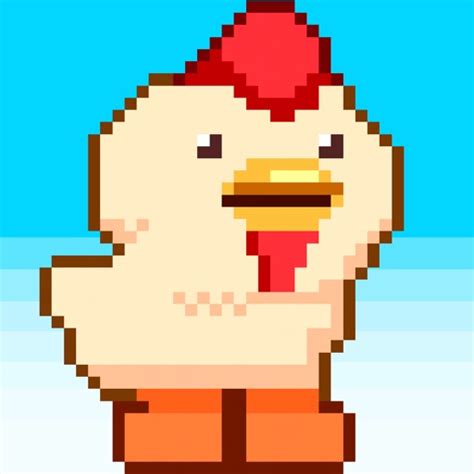 Pixel Chicken Quest Silly Chick Cross The Wrong Road By Jonnie Whitaker