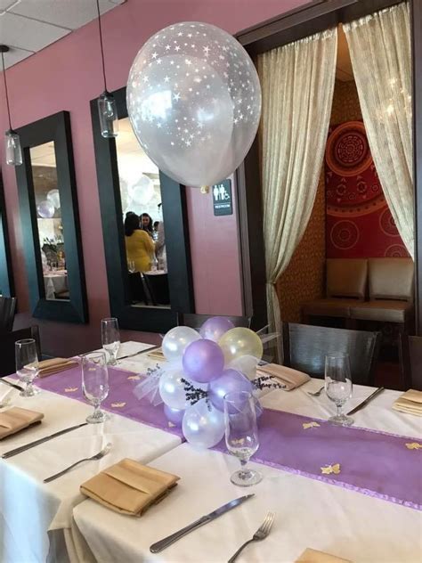 Buy to get 10% off your order today & free delivery over £30. Balloon centerpiece with lavender dry flowers | Dried ...
