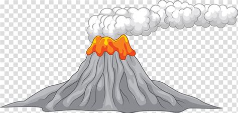 How to draw a volcano. Volcano eruption , Mount Pelxe9e Cartoon Volcano Drawing, Live volcano cartoon material ...