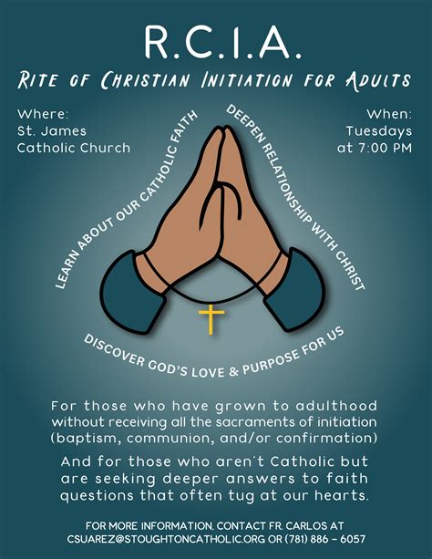 Becoming Catholic Rcia St James And Immaculate Conception Parishes