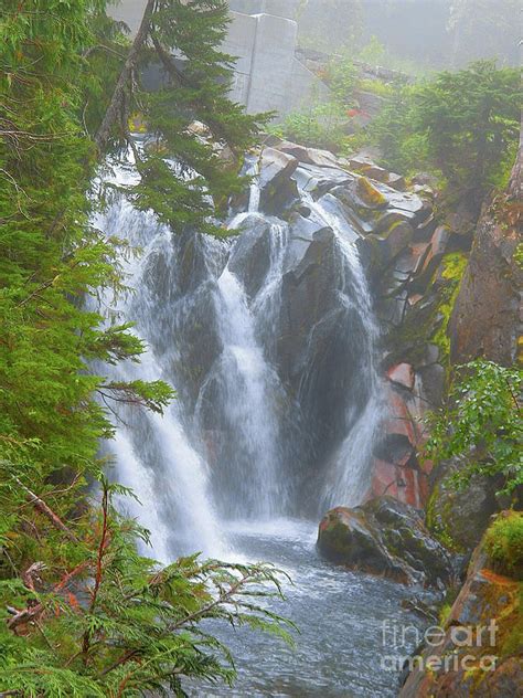 Ruby Falls Mount Rainier National Park Washington Photograph By Art Sandi