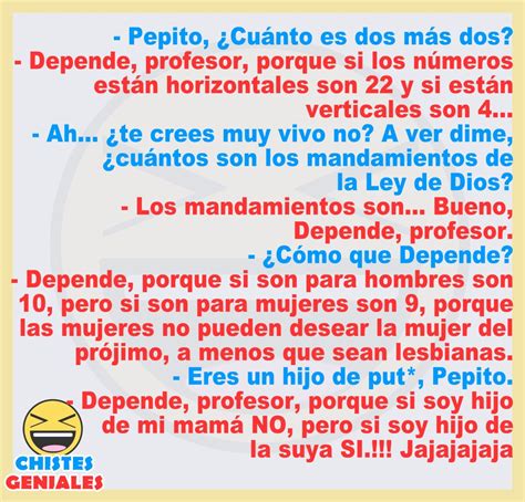 Chiste de Pepito con respuestas inteligentes - Chistes ...