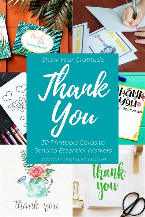 Printable Thank You Cards for Medical & Other Essential ... Browse jib jab's selection of ecards and send your friends and family hilarious greeting card online for every occasion…for free!