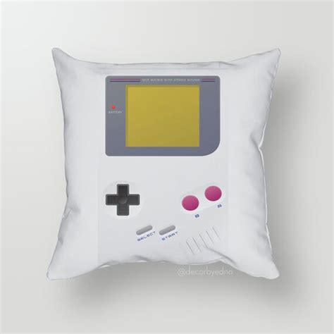 Game Boy Pillow Cover Decorative Throw Pillowthrow By Decorbyedna