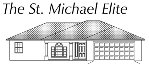 St Michael Elite Floor Plan © Atkinson Construction Inc Citrus
