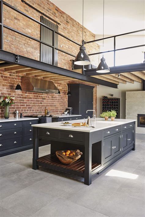 The stainless steel cabinets are resilient and durable as are here, dries otten mixes whimsical style with industrial features in this unique kitchen. Industrial Style Kitchen | Industrial kitchen design ...