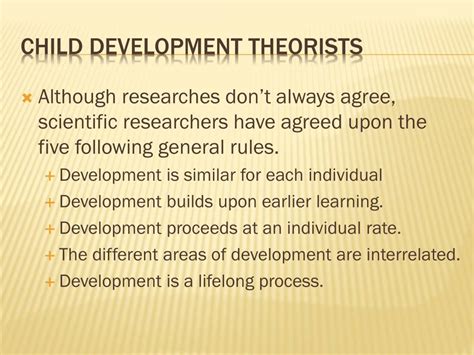 Ppt Child Development Theories Powerpoint Presentation Free Download