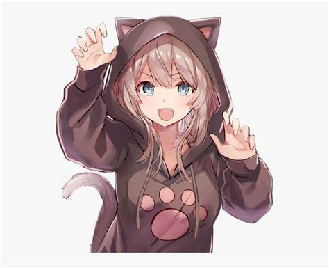 Kawaii Cute Anime Girl Cat Anime Wallpaper Hd