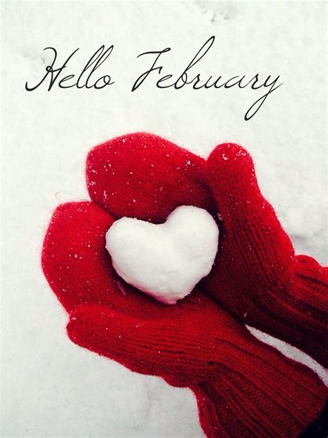 Hello February February Wallpaper February Valentines February Quotes