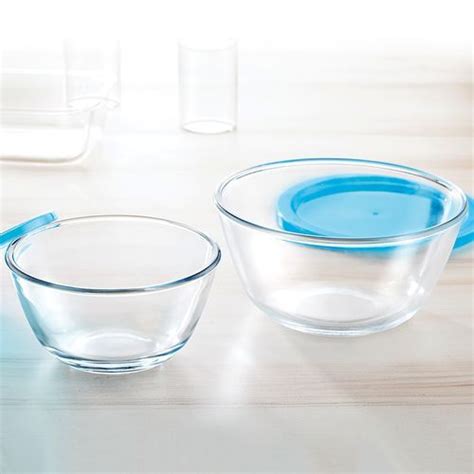 Buy Borosil Select Glass Mixing Bowl With Lid Oven And Microwave Safe Iybpl020317 Online At