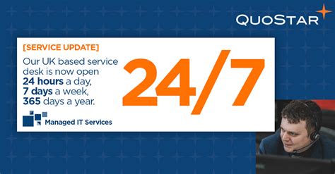 Quostar Launches 247365 Uk Based Service Desk Quostar