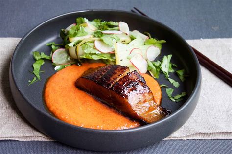 Soy Black Cod And Miso Pepper Sauce Our Modern Kitchen