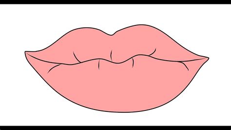 How To Draw Cute Beautiful Lips Very Easy And Spectacularly Step By