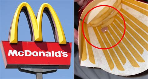 Mum S Disgusting Find While Eating Mcdonald S Fries Spat It Out