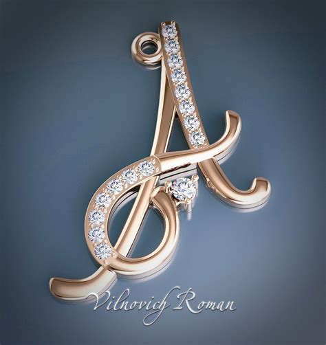Upon their arrival, she begins to. 3D print model Pendant letter A | CGTrader