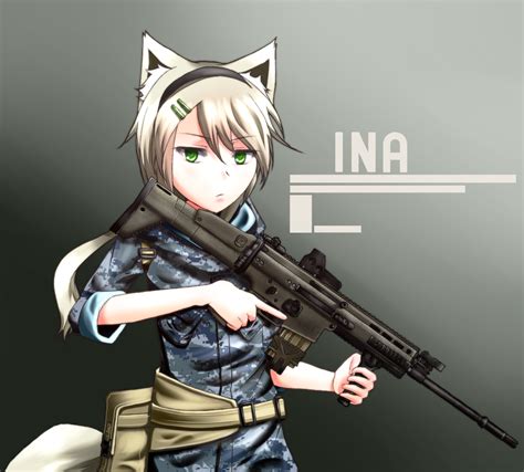 We did not find results for: Wallpaper : anime girls, gun, weapon, animal ears, blonde, green eyes, scar h 1194x1077 ...