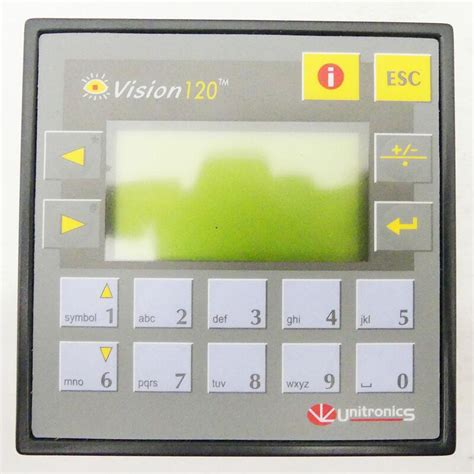 Unitronics Vision120 Programmable Logic Controller With Quality Hmi