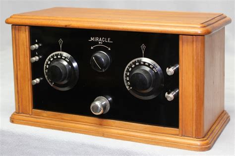 Vintage Radio And Tv Miracle Crystal Set Uncle Als