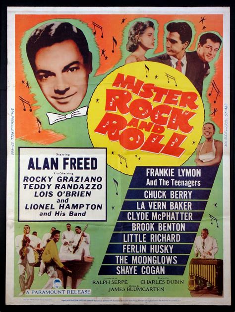 Anything smaller won't look like a poster www.printingdeals.org/standardsizes/postersize.html. MISTER ROCK AND ROLL (1957) Original 30x40 size movie ...
